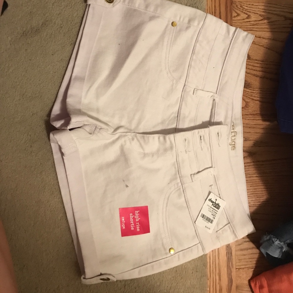 High waisted shorts